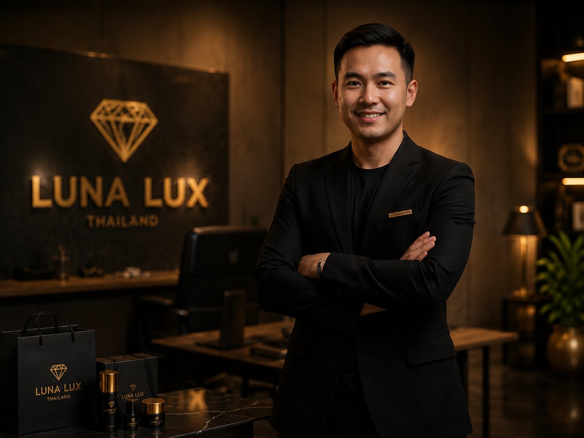 คุณแดน ผู้ก่อตั้ง LUNA LUX